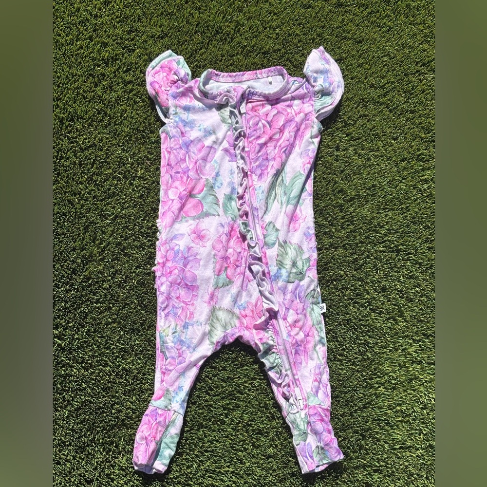 Baby floral onesie